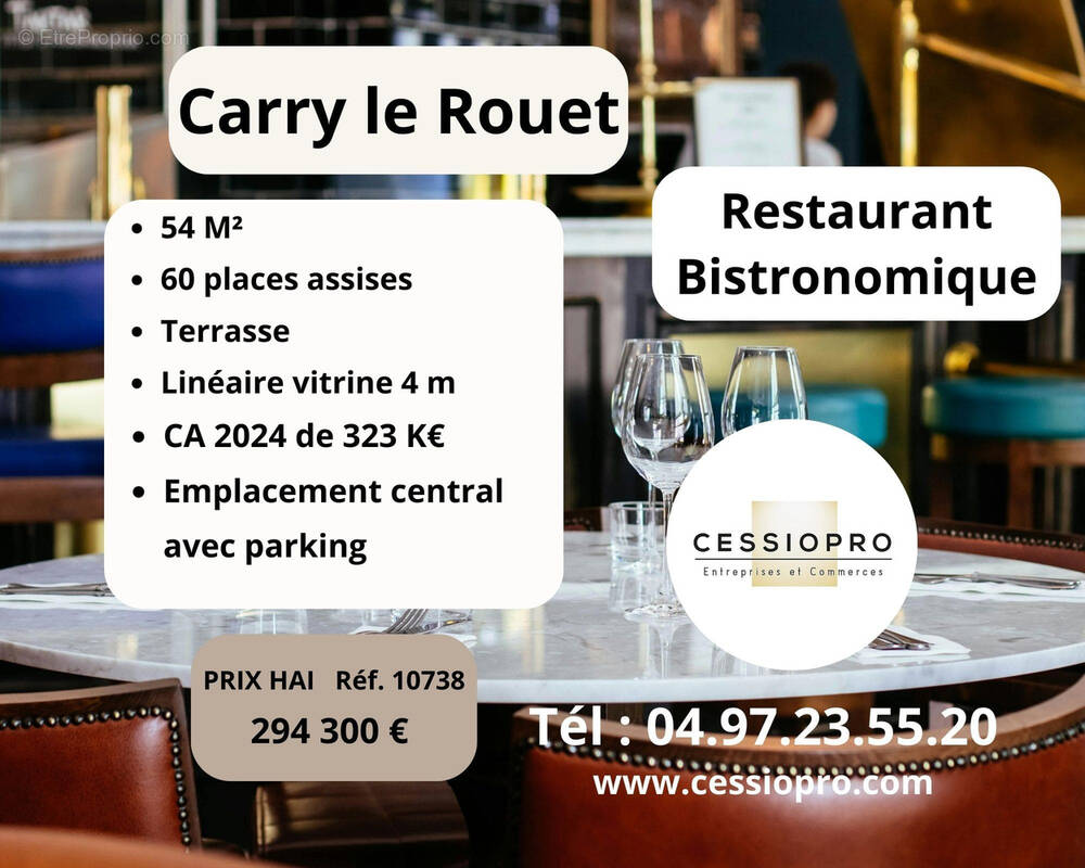 Commerce à CARRY-LE-ROUET