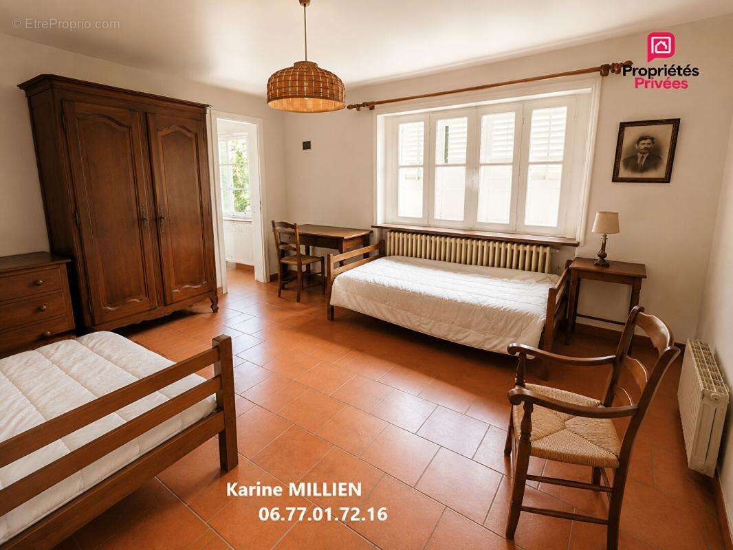 MUZY 27650 Longère et dépendance - 4 chambres - Garage - Atelier - Terrain - 190000 - photo 7