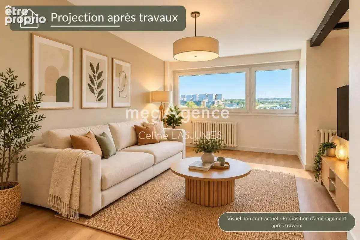 Le bouscat – t3 avec potentiel t4, balcon, loggia et cellier - photo 2