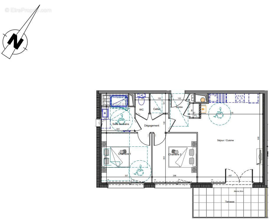 Appartement à THONON-LES-BAINS