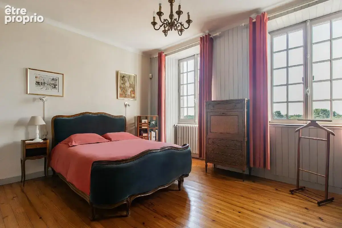 Vertou quartier planty - demeure de charme du xixe siècle - 263 m² - 6 chambres - parc paysager - proche bords de sèvre - photo 12