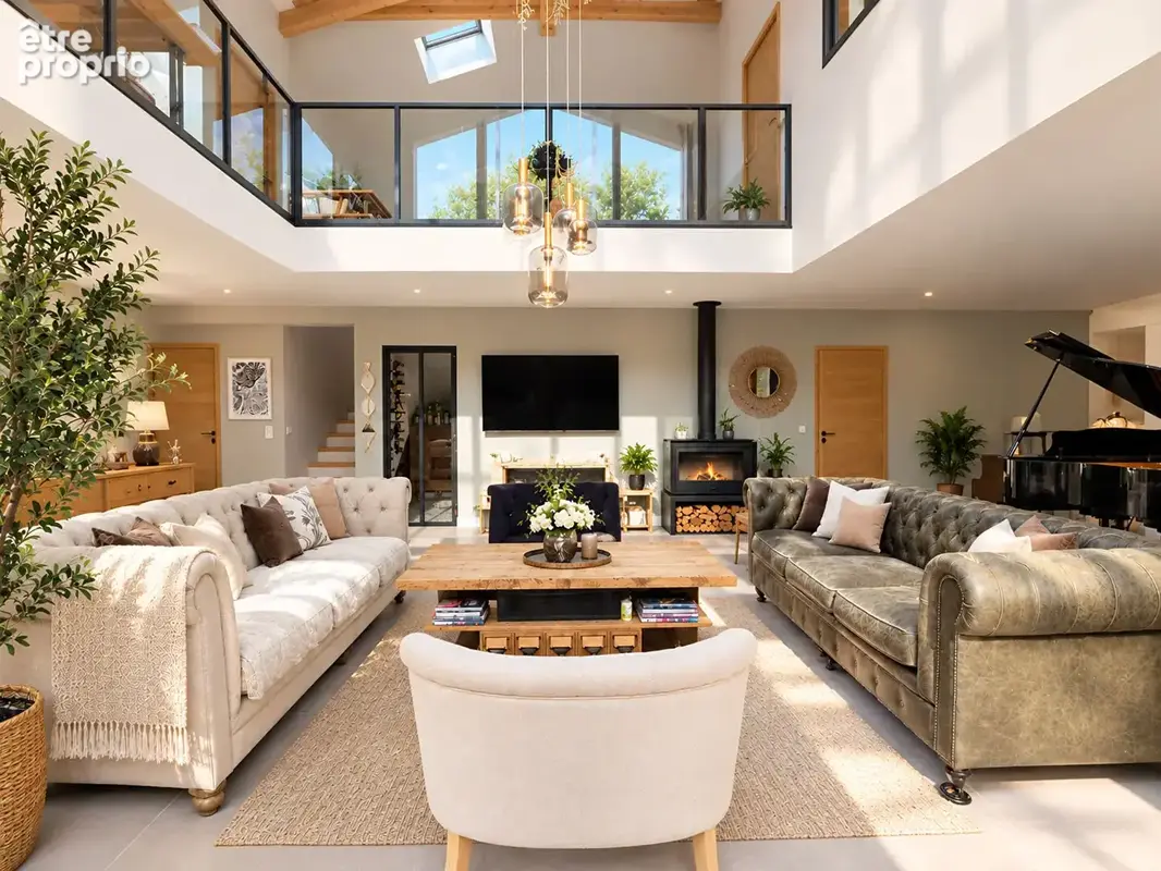 Maison de prestige récente 7 pièces à vendre à Bassussarry - 239,92 m² dont une studio indépendant - Garage - photo 5