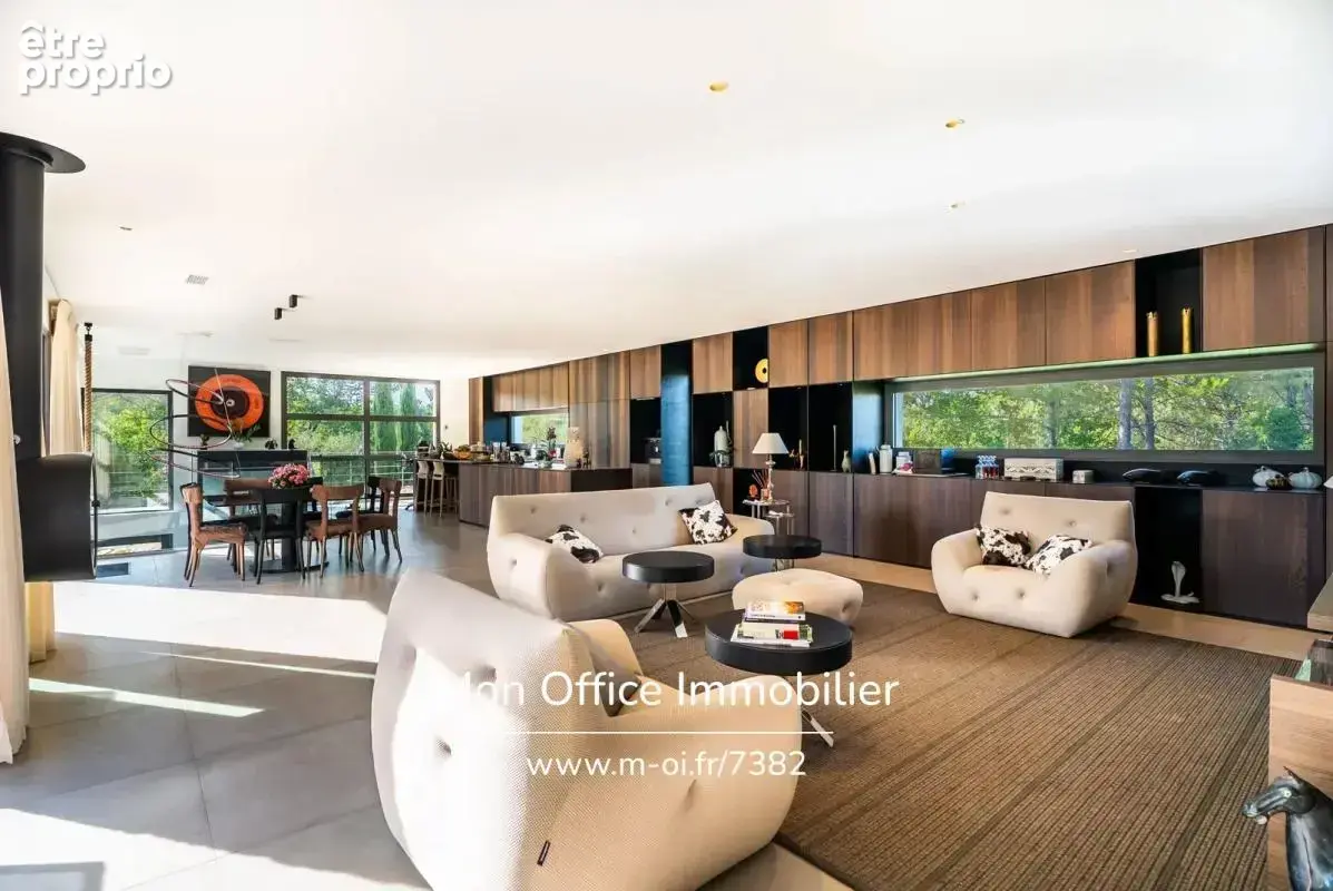 Référence : 7382-EHA - Maison contemporaine proche du golf de Fuveau et des écoles internationales, calme absolu - photo 5