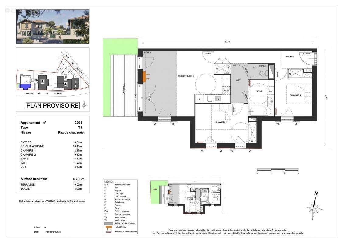 Appartement à HOSSEGOR