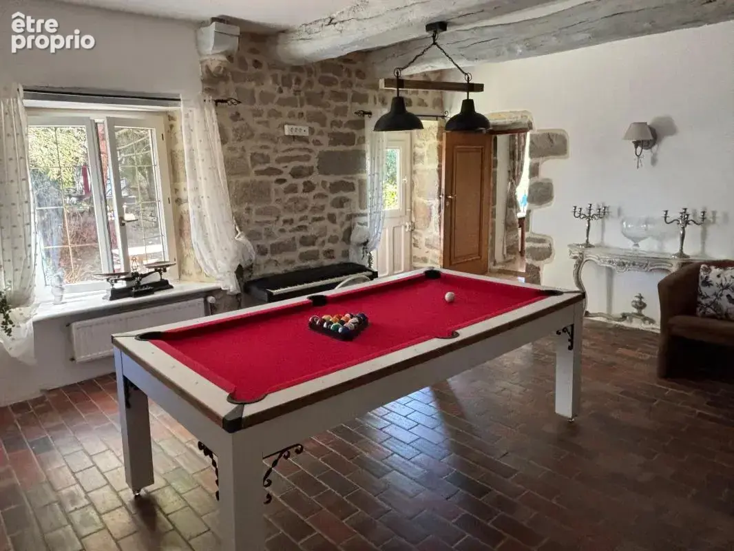 Belle longère de charme avec toit de chaume, piscine et dépendance - photo 9