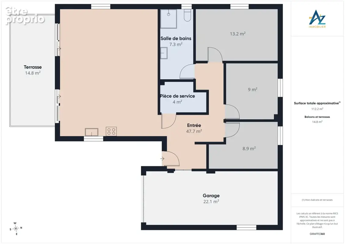 Maison  avec De A à Z Immobilier - photo 10