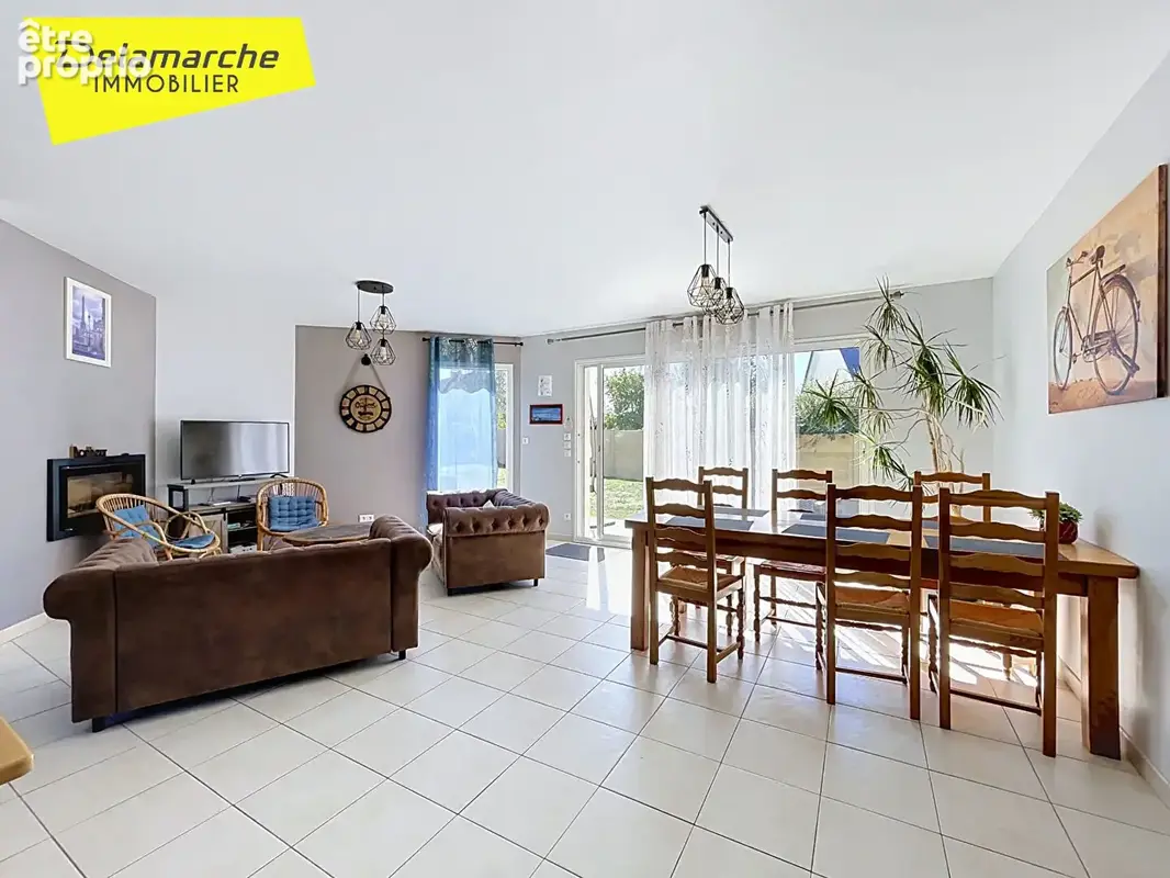 A vendre maison plain pied Bricqueville Sur Mer  4 pièces - photo 2