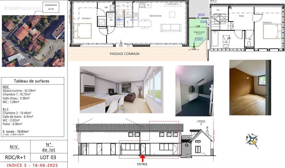 Appartement à TOULOUSE