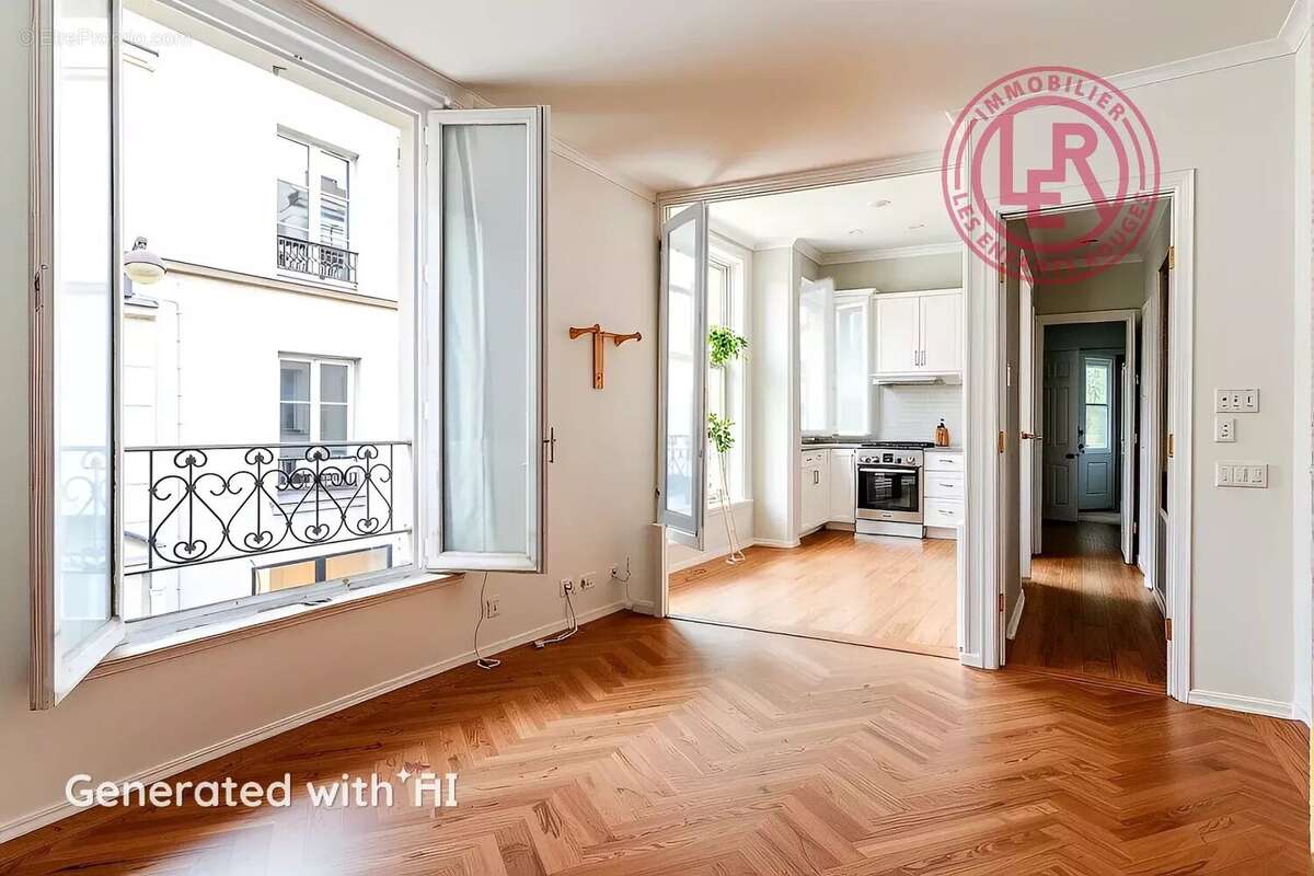 Paris 11ème - Square Gardette - 42,18m2 à rénover comme une maison au 1er et dernier étage - photo 2