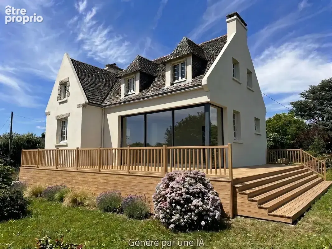 Crozon   Spacieuse maison familiale aux beaux volumes et fort potentiel - photo 16
