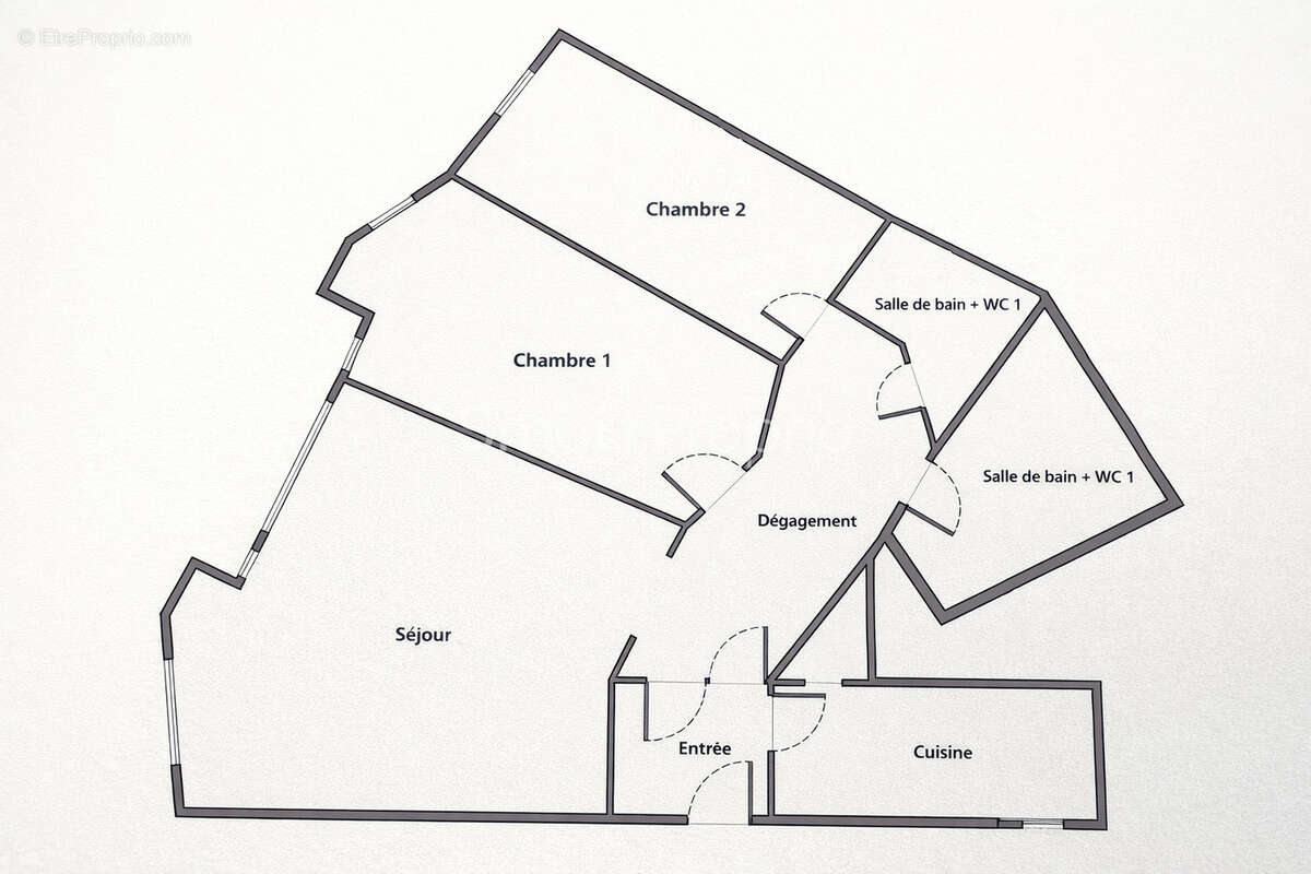 Appartement à PARIS-20E