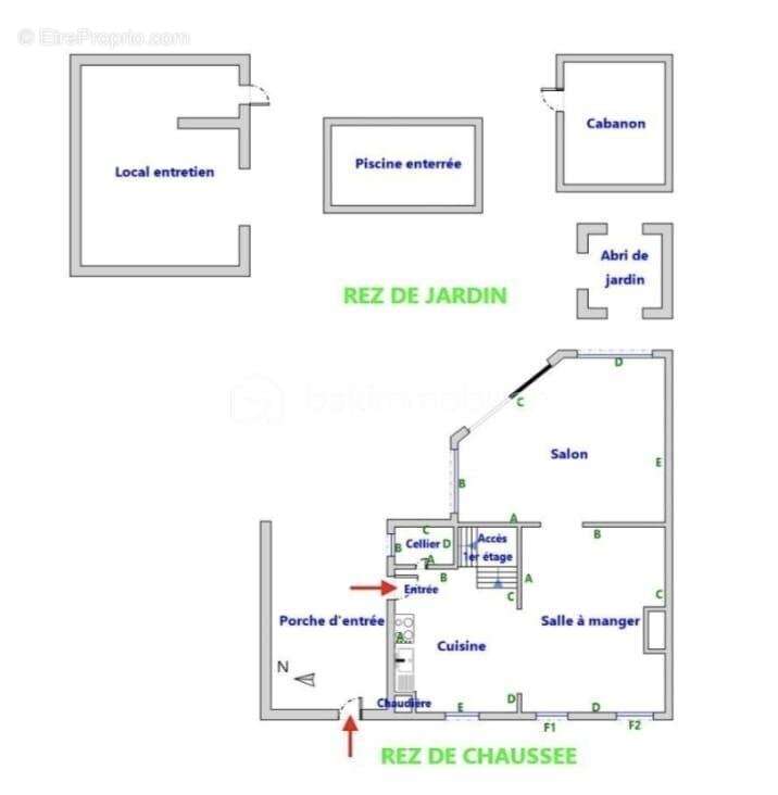 Maison familiale avec jardin, piscine et dépendance – Champigny - photo 16