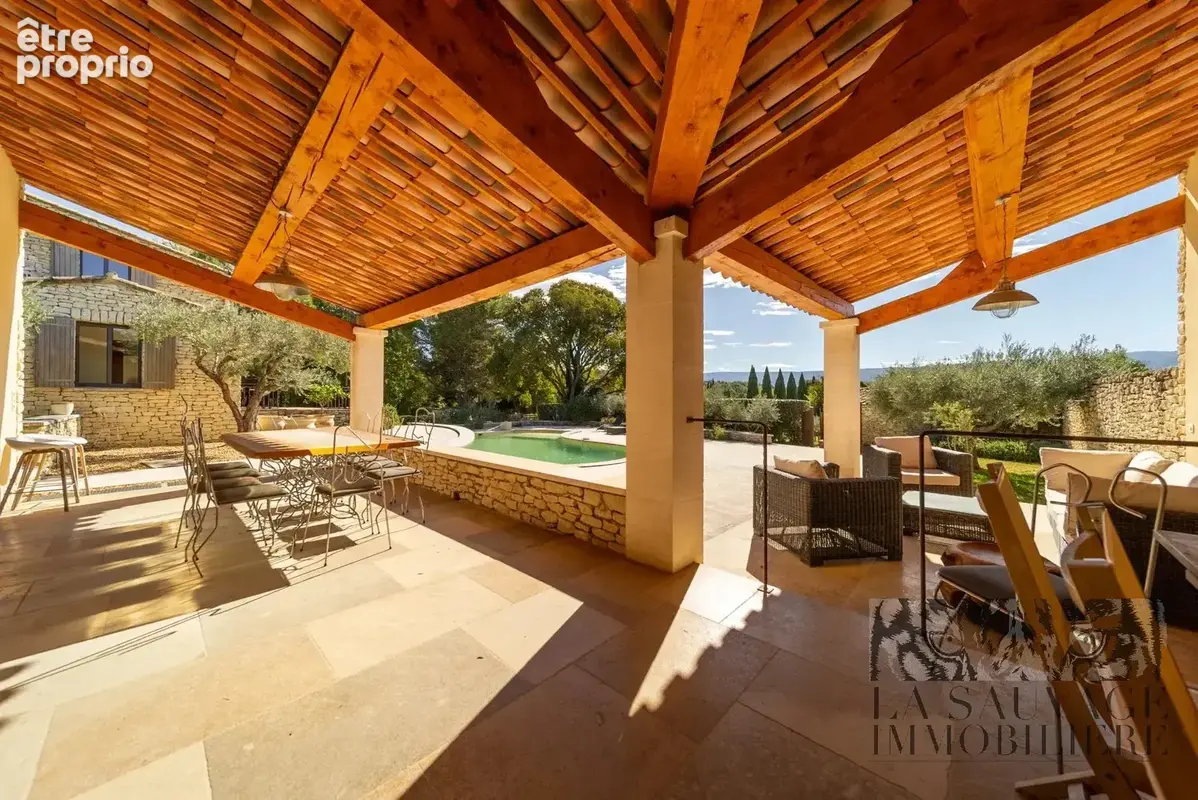 Propriété d'exception - vue panoramique sur le Lubéron - photo 14