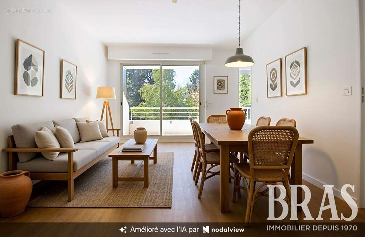 Appartement Vannes 2 pièce(s) 43 m2 terrasse - photo 3