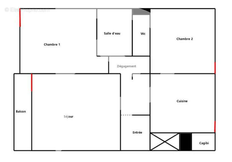 Appartement à VERNEUIL-SUR-SEINE
