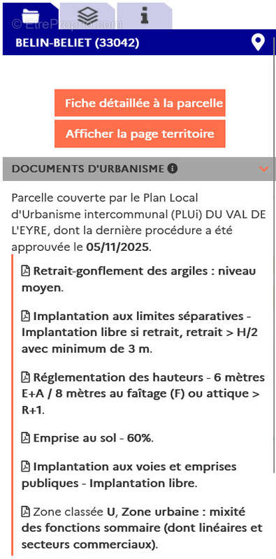 Belin-beliet centre - tab 415 m2 - photo 2