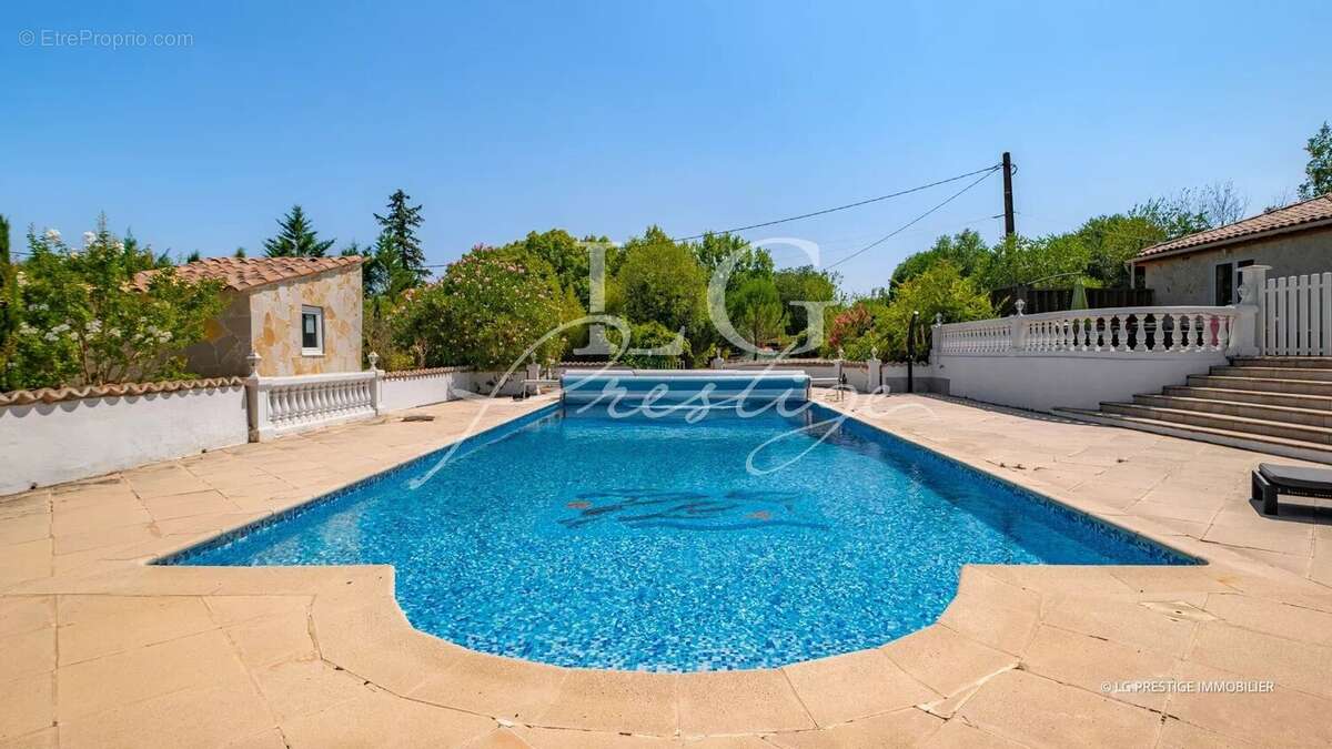 Villa de plain-pied avec piscine avec 5 000 m² de terrain - photo 14