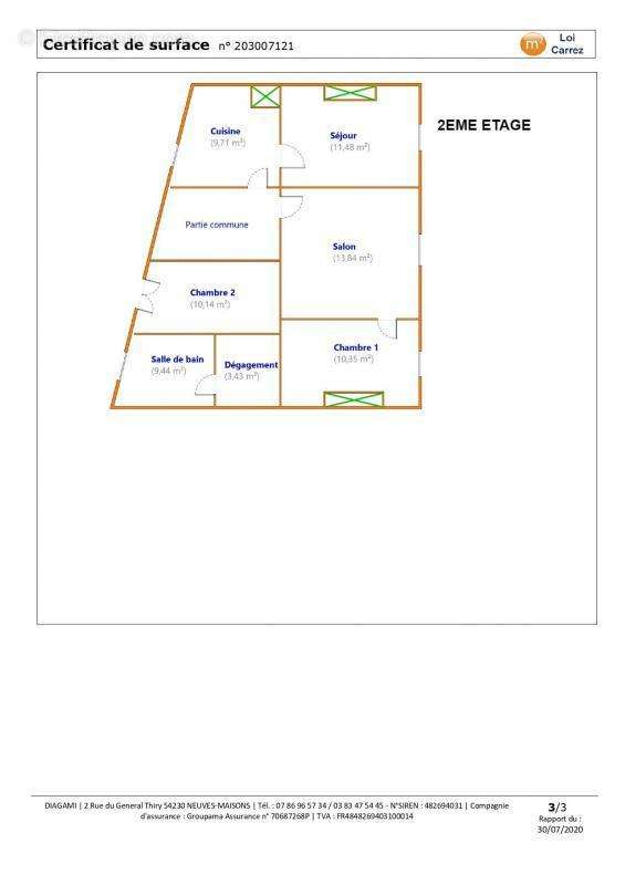 Appartement à NANCY