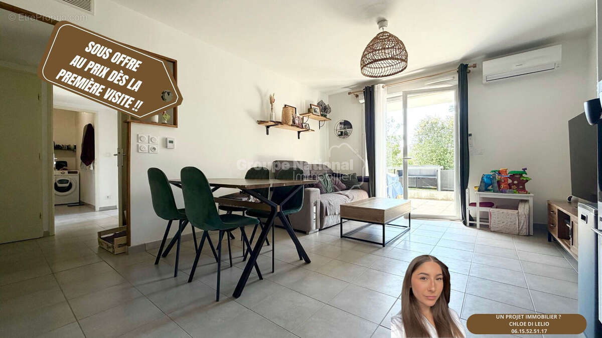 Appartement à CHATEAUNEUF-LES-MARTIGUES
