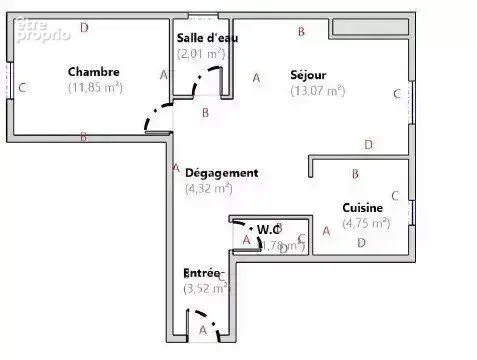 Vente Appartement Asnieres-sur-seine(92600) 249 500ï¿œ - photo 2