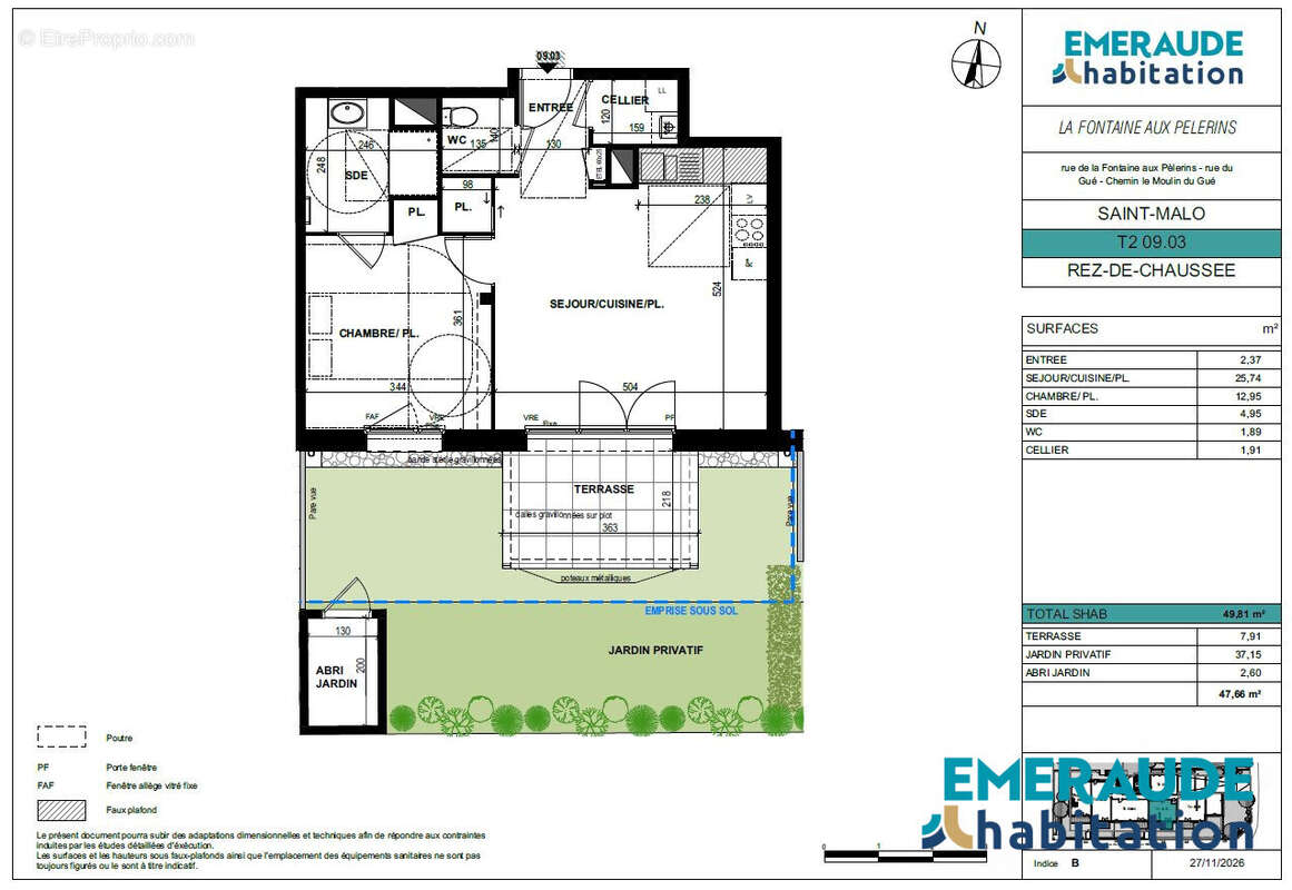 Appartement à SAINT-MALO