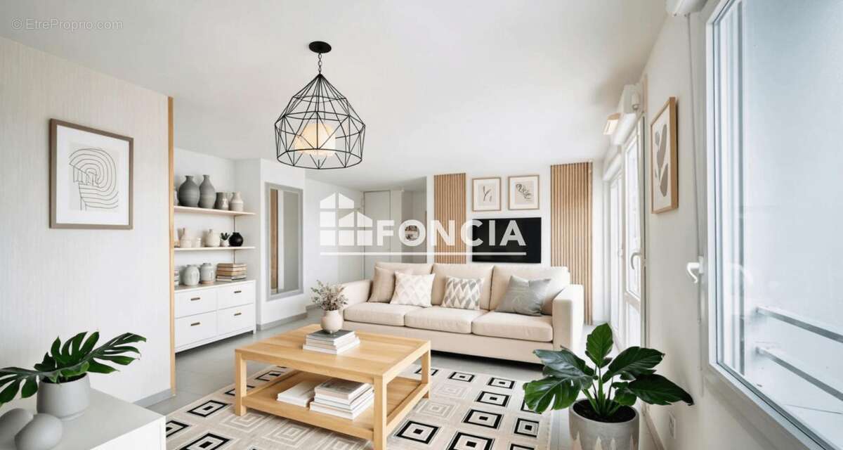 EXCLUSIVITE FONCIA quartier MALAKOFF : grand T4 de 85,36 m2 avec très grand balcon-terrasse en  L de 38,47 m2. Proximité immédia - photo 8