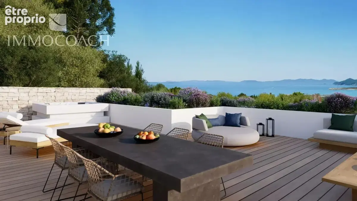 Villa jardin, terrasse, garage   VUE MER -LE LAVANDOU- - photo 3