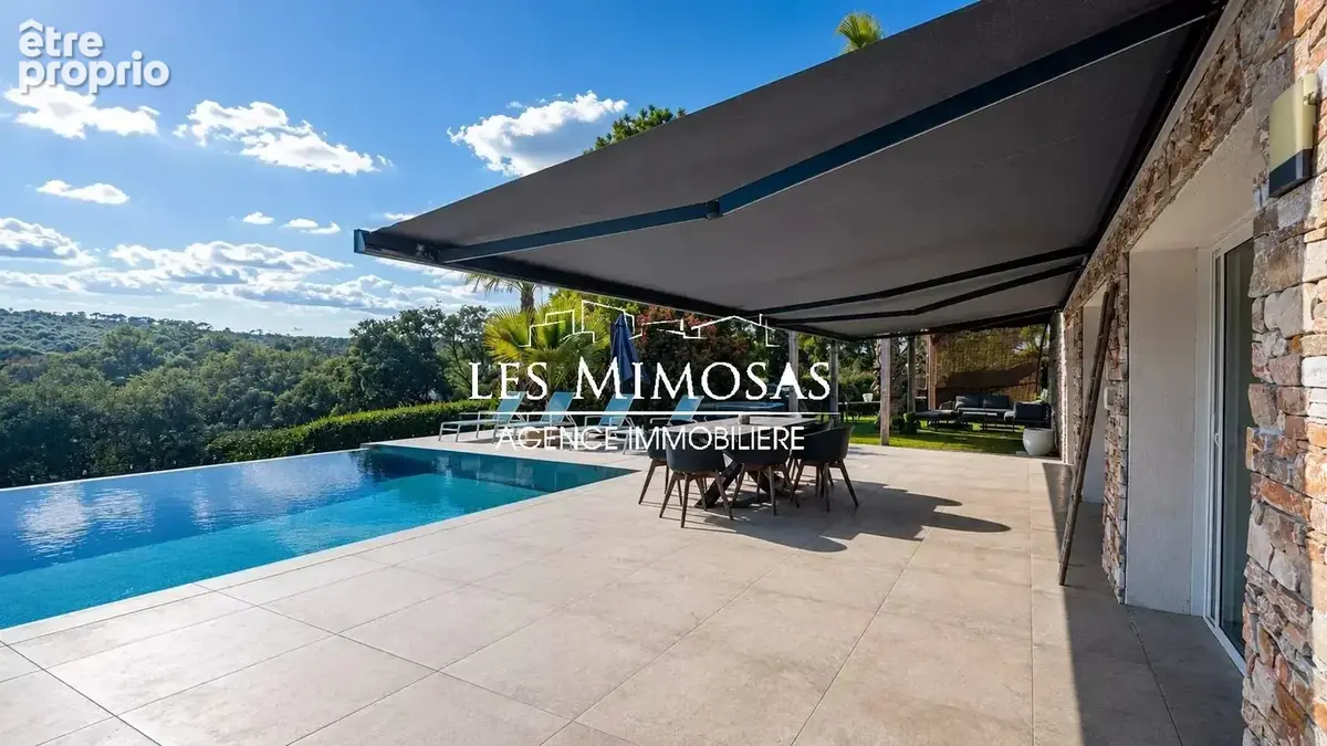 Villa contemporaine avec dépendances – vue sur le rocher de roquebrune - photo 2
