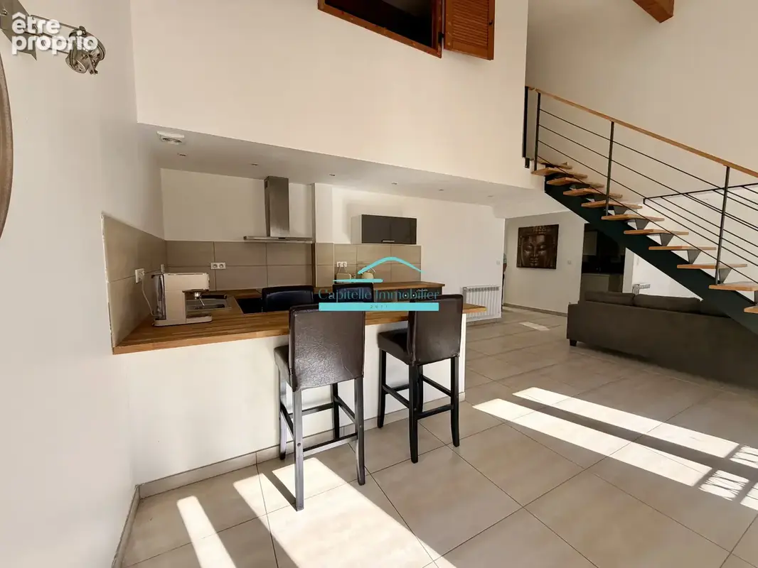 Mireval - Très beau duplex T3 avec Patio - photo 4