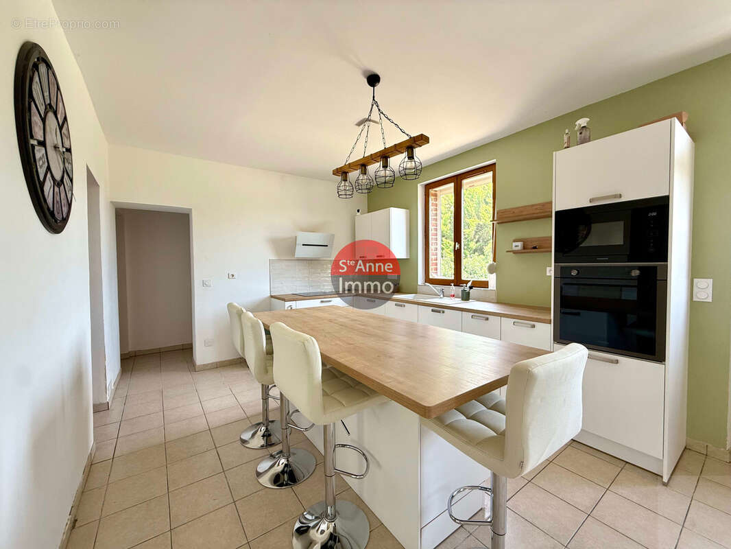 Liancourt fosse - 120m2 - autonomie de plain pied - 3 chambres - 1 bureau - garage - dependances - cave - jard - photo 4
