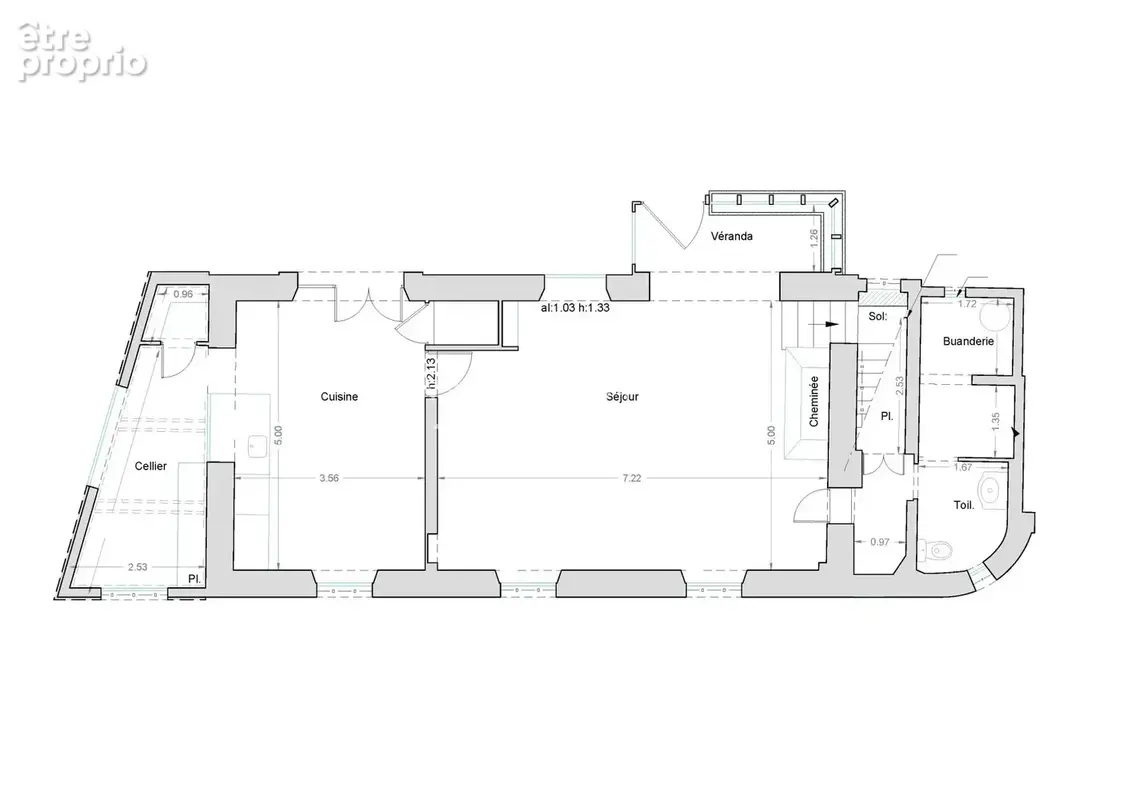 À vendre Centre de Cannes - projet de rénovation avec plans approuvés - photo 17
