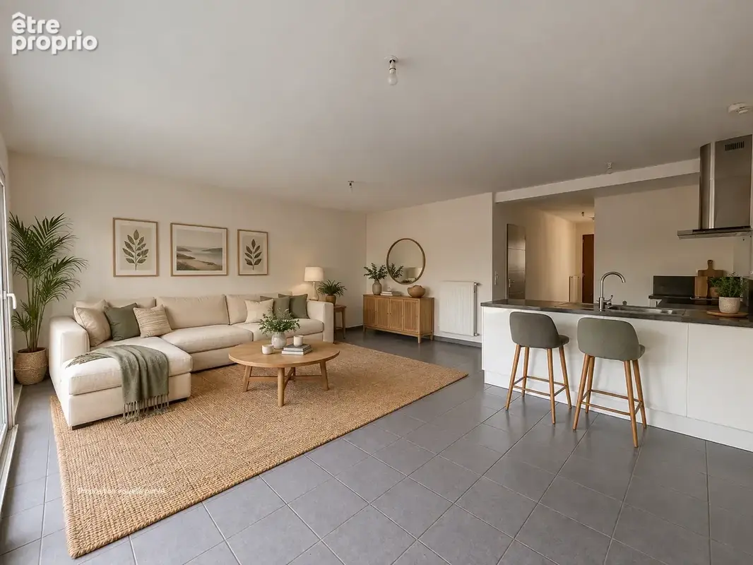 Orvault Petit Chantilly   Appartement T4 récent (2015), DPE C, 3 chambres, garage boxé, tram ligne 3 à pied - photo 4