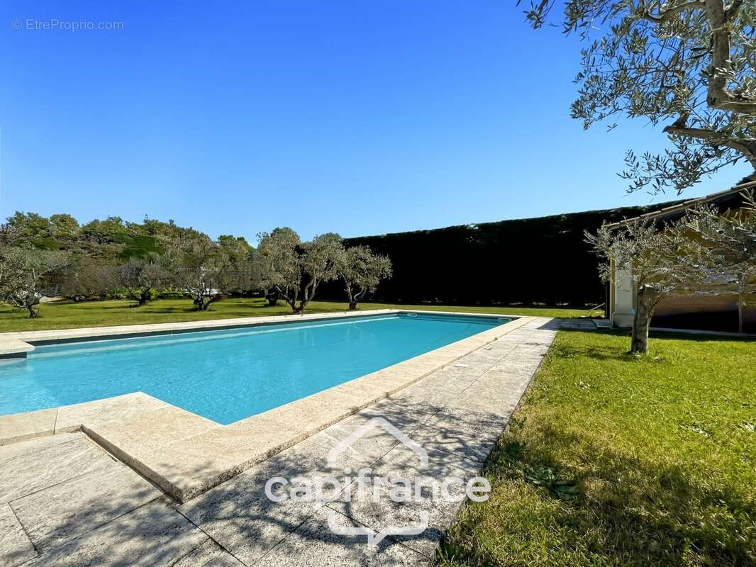 LES TAILLADES, maison individuelle de plain pied  de 210 m2, en campagne,  4 chambres, sur un terrain de 2900 m2 environ, piscin - photo 13
