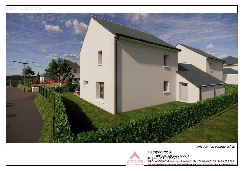 Maison à PORT-EN-BESSIN-HUPPAIN