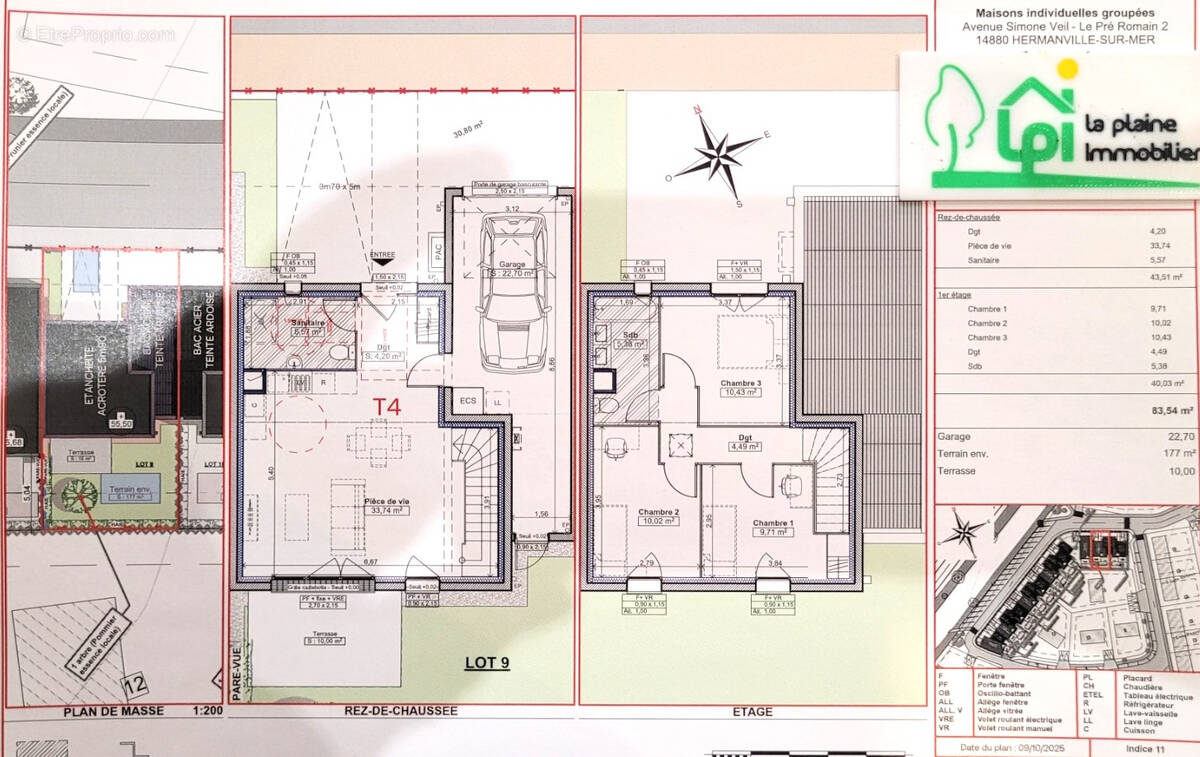 Maison à HERMANVILLE-SUR-MER