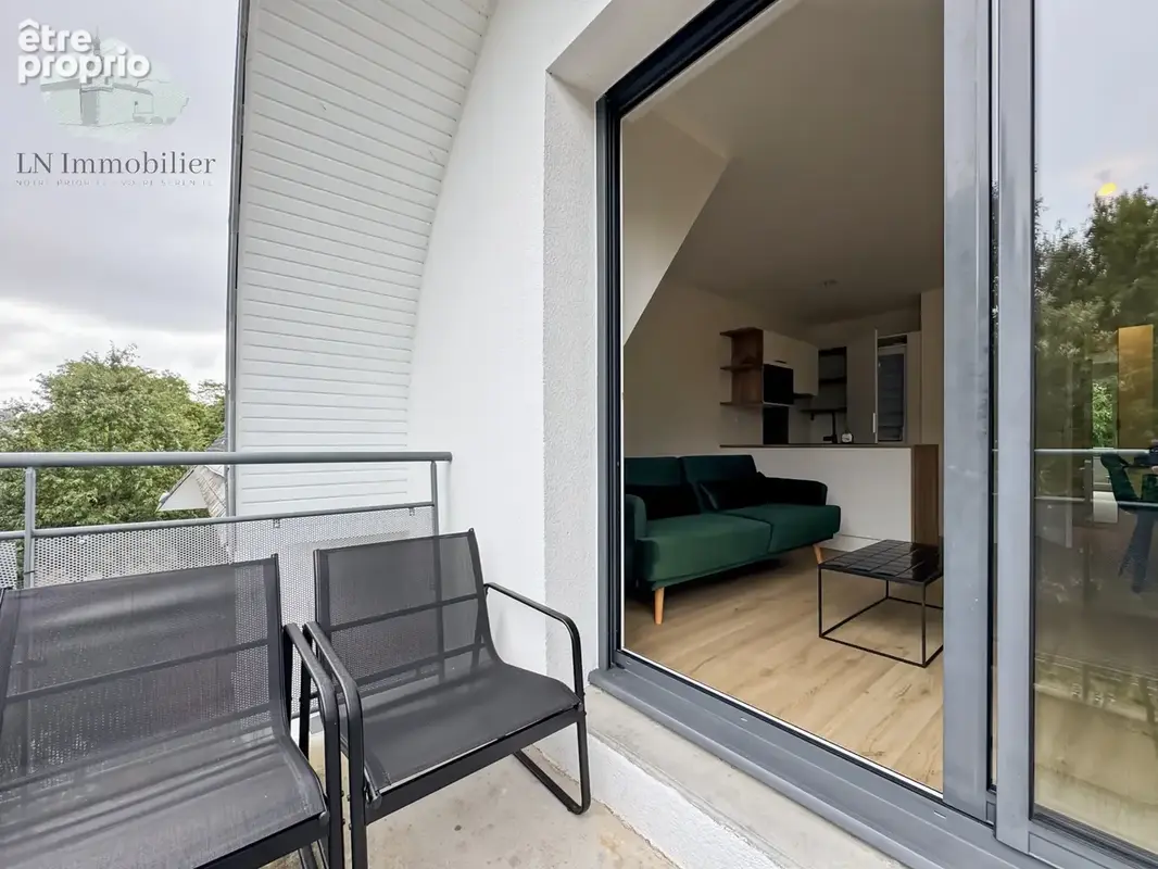 Concarneau   t2 au dernier étage avec balcon et parking - photo 5
