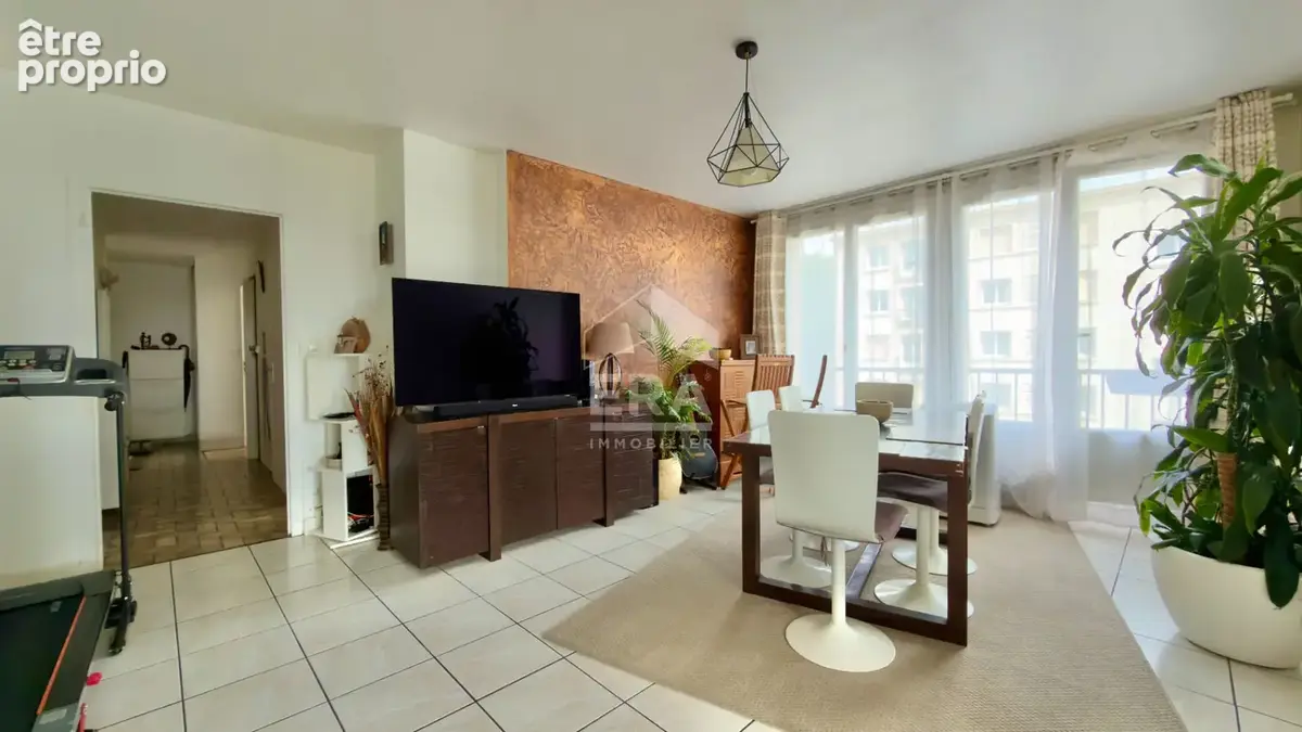 Appartement f4 2 chambres à viry-châtillon - résidence sécurisée avec parking - photo 2