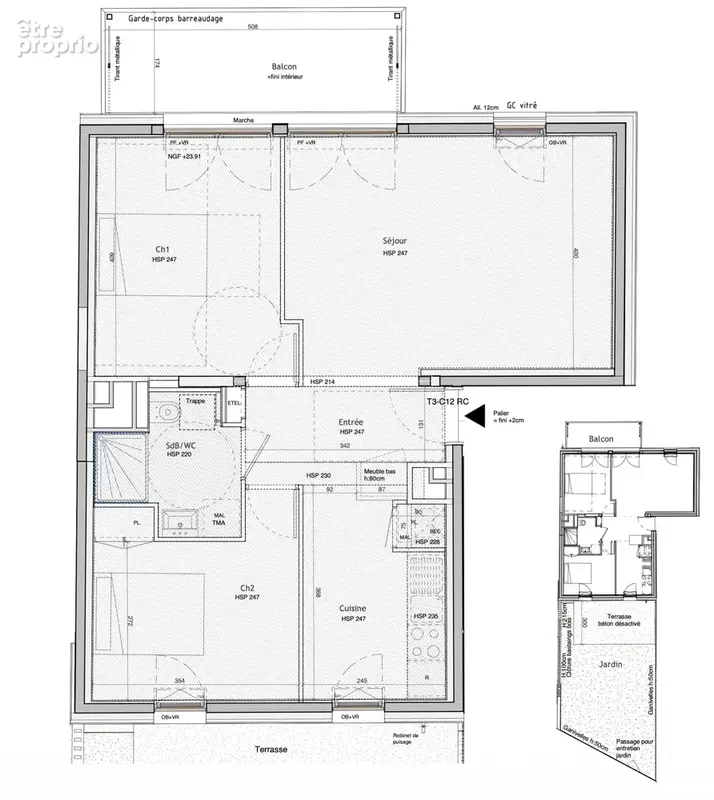 Appartement 3 pièces 67 m² à vendre à Douarnenez (29100) - photo 8