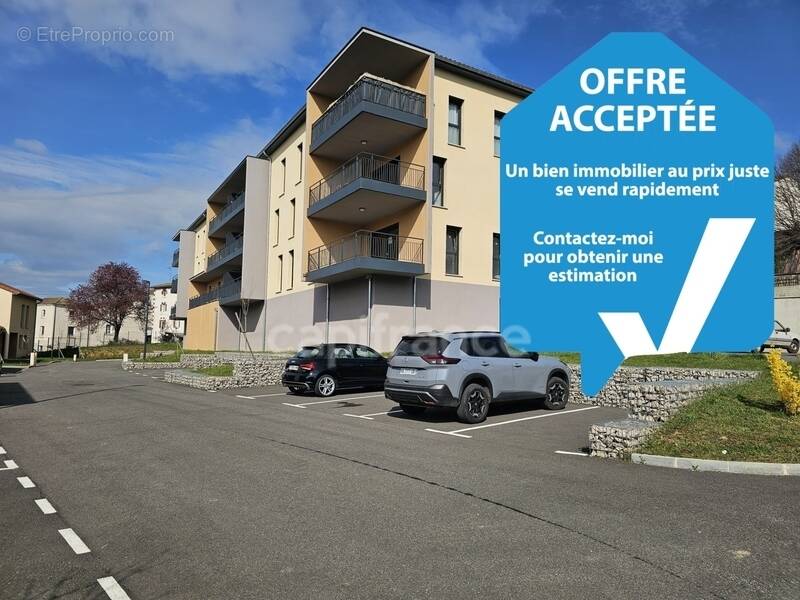 Appartement à vendre 3 pièces 2 GARAGES TERRASSE PANISSIERES (42) - photo 1