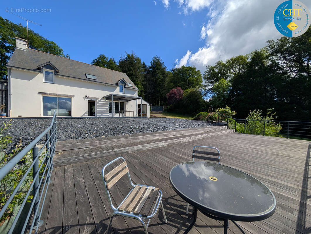 Exclusivité : magnifique maison et son étang privatif   paimpont (35380) avec cht immobilier - photo 32