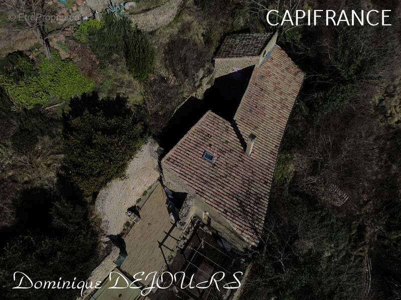 Très Belle Maison en pierres dominant la Vallée de l'Eyrieux avec une vue splendide. 3 chambres, un grand séjour et une piscine - photo 51