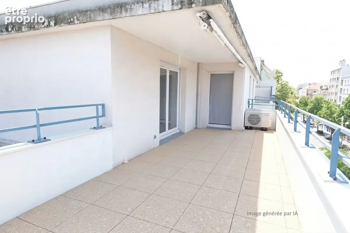 Appartement Villeurbanne 4 pièce(s) 100.89 m2 - Lumineux rooftop avec 74 m² de terrasses - 3 chambres dont une suite - cave, sta - photo 10
