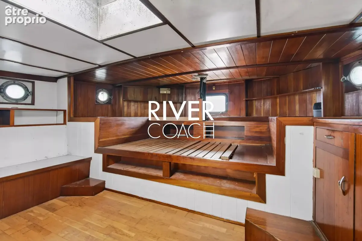 Paris 15 – Bateau-logement familial avec grande terrasse - photo 11