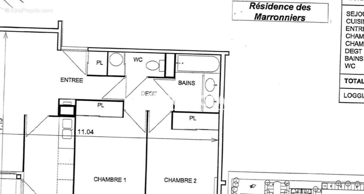 Appartement à MERIGNAC