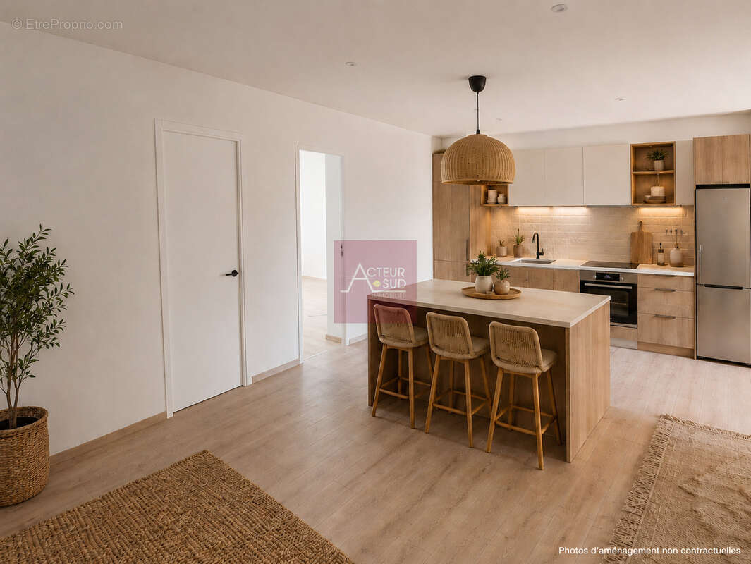 Vente appartement 2 pieces montpellier ecusson - photo 5