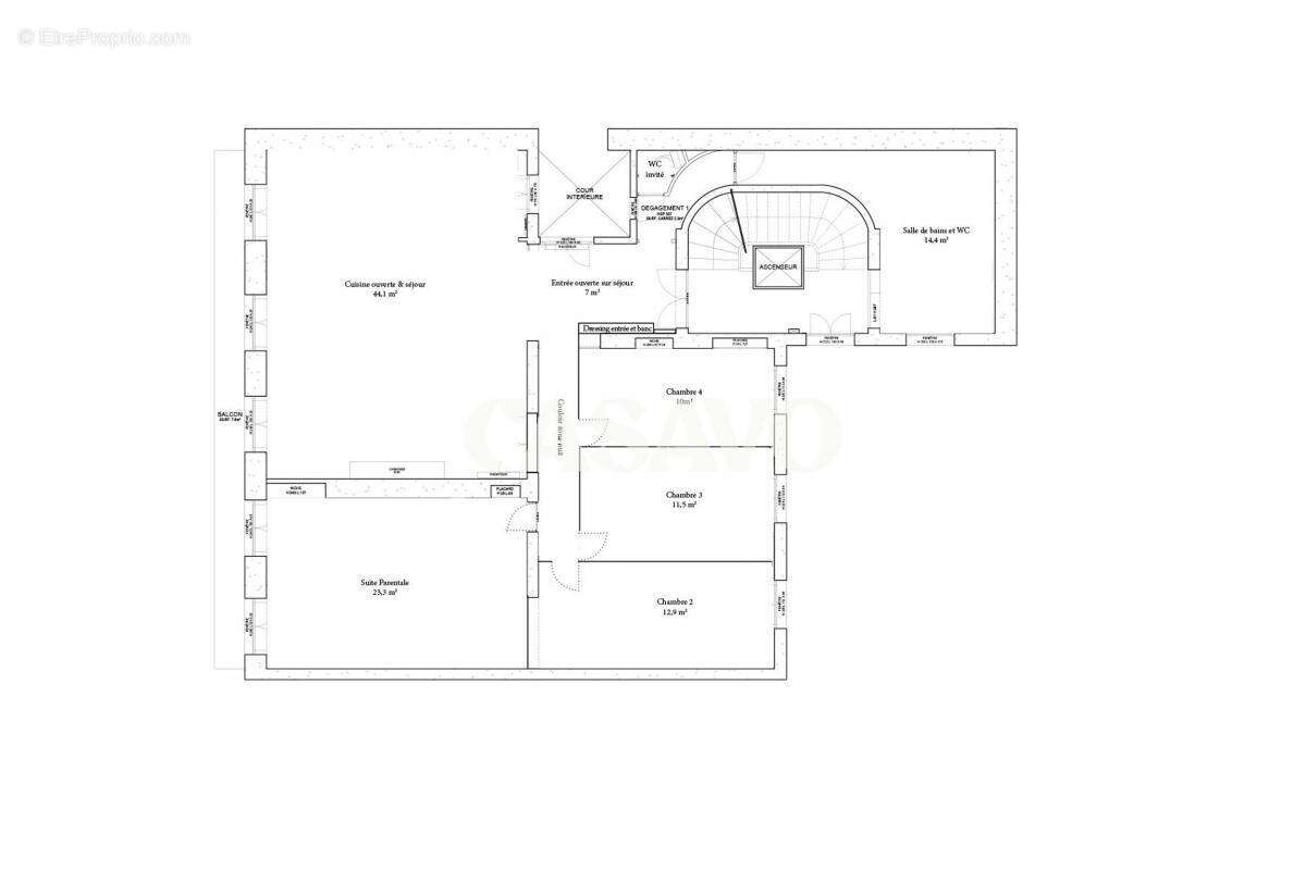 Appartement à PARIS-10E