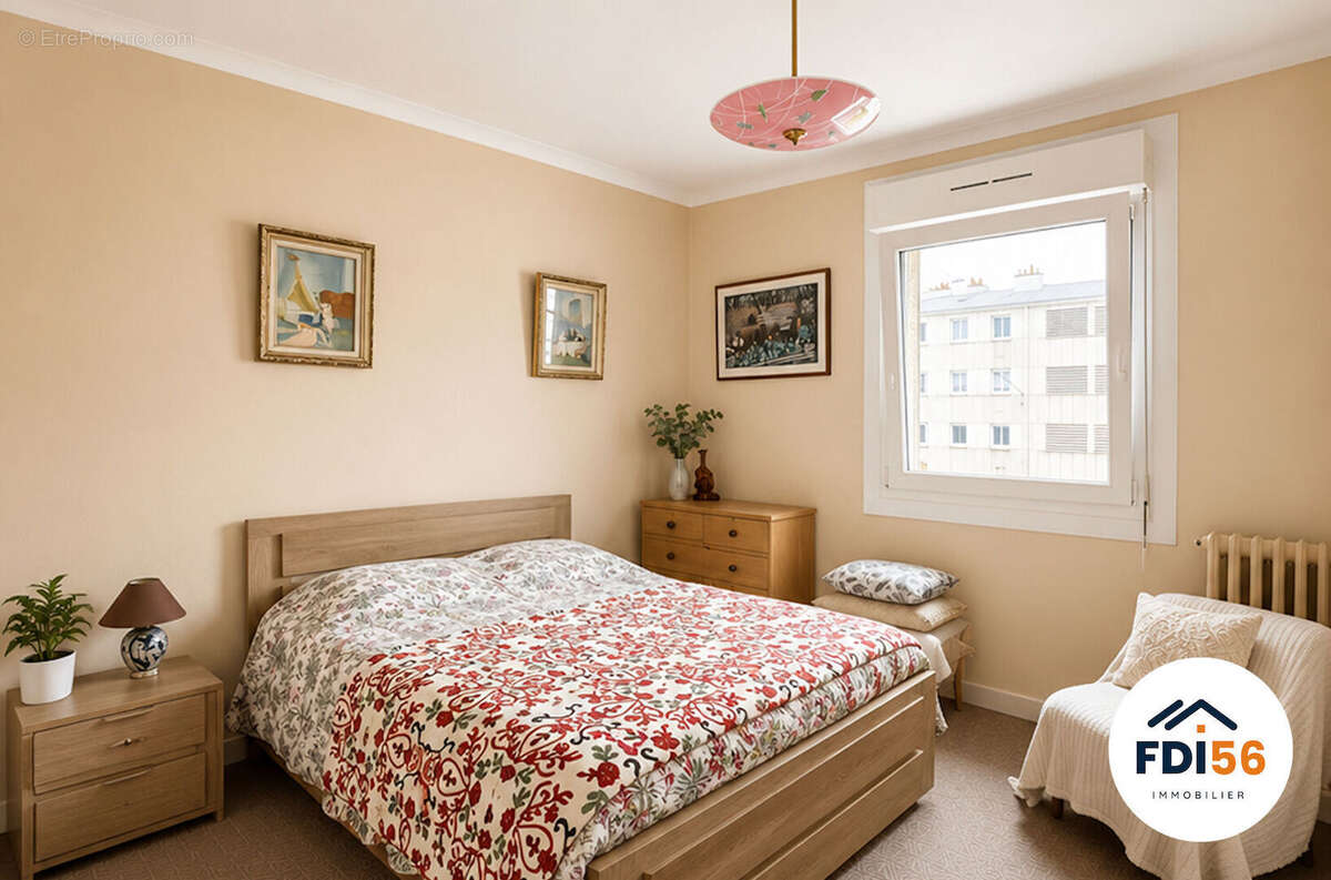 Centre Ville à Lorient - Appartement T3  à vendre - 67m2 - photo 2