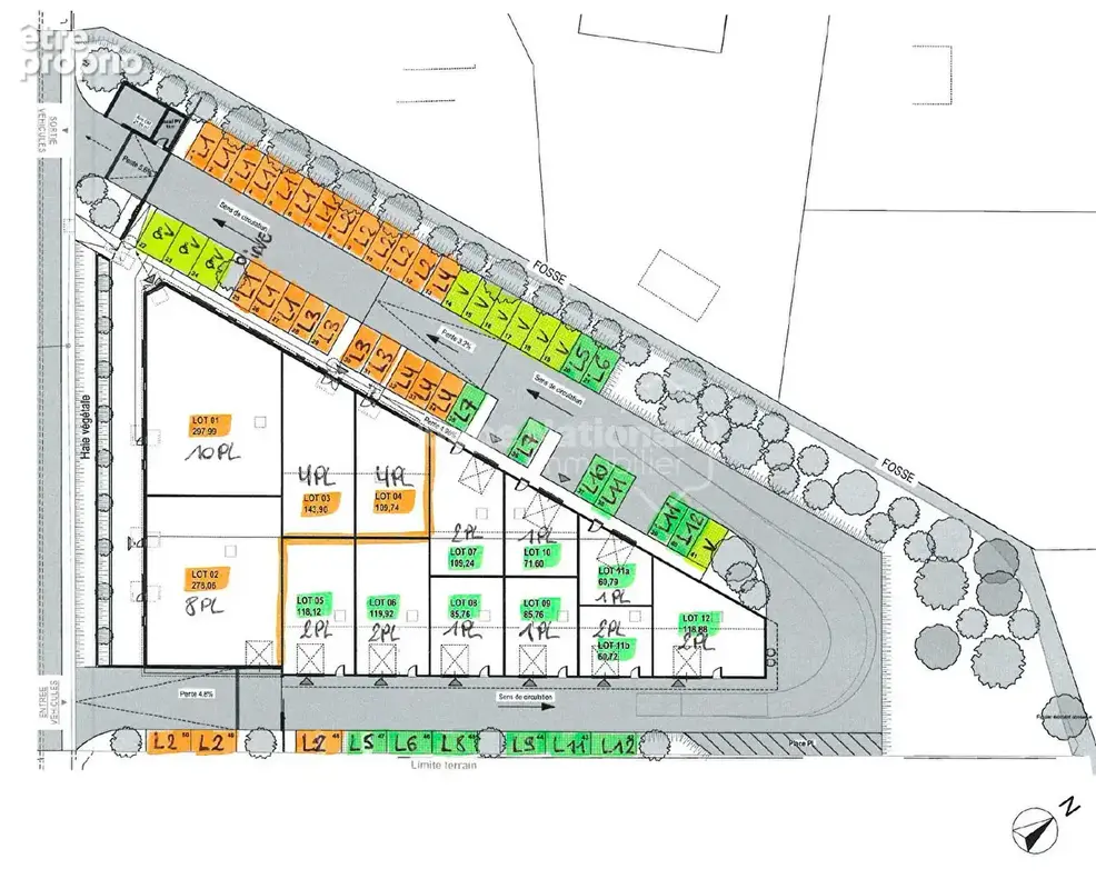 À vendre - local commercial neuf - 278,06 m² - maraussan - photo 6