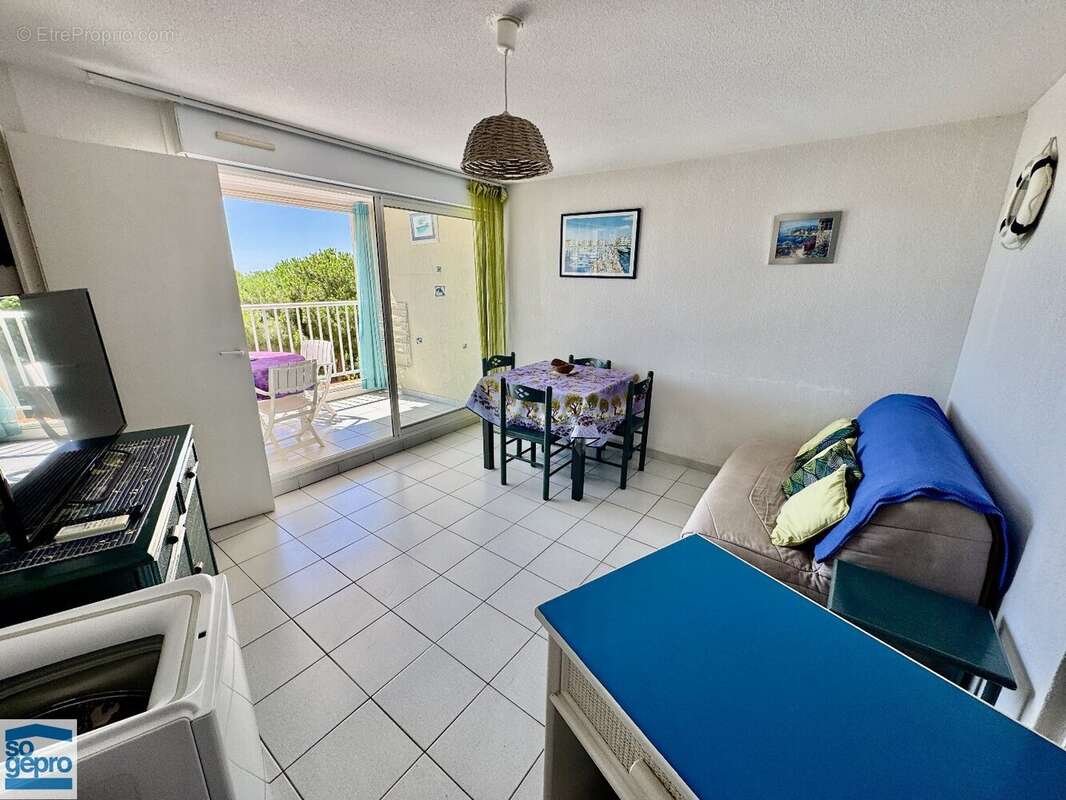 Réf : 2076 - Vente Bel Appartement 2 Pièces Cabine avec Garage secteur Richelieu ! - photo 6