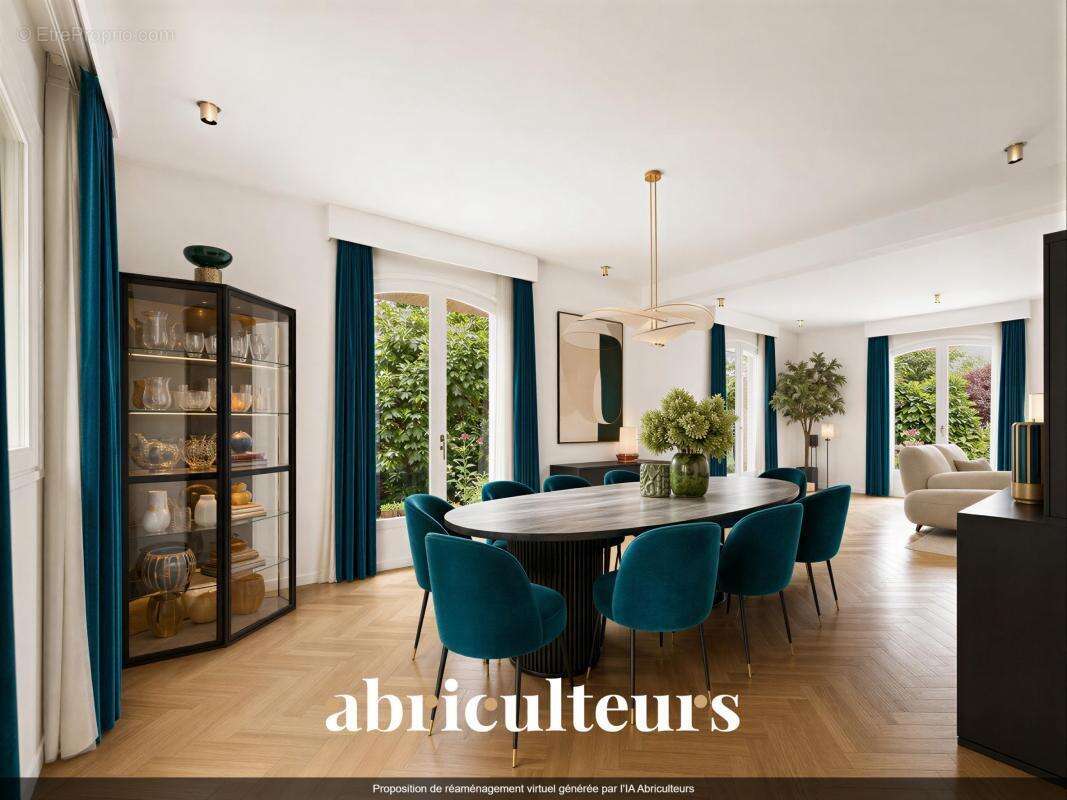 Magnifique Propriété Familiale de charme de 310 m² avec piscine et magnifique jardin arboré en vente à Yerres (91) - photo 6